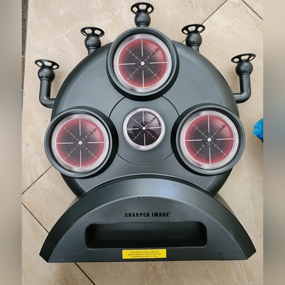 New 2017 Sharper Image Hover Target Game Revolution 6 Barrel Defies Gravity F10 - Picture 3 of 6